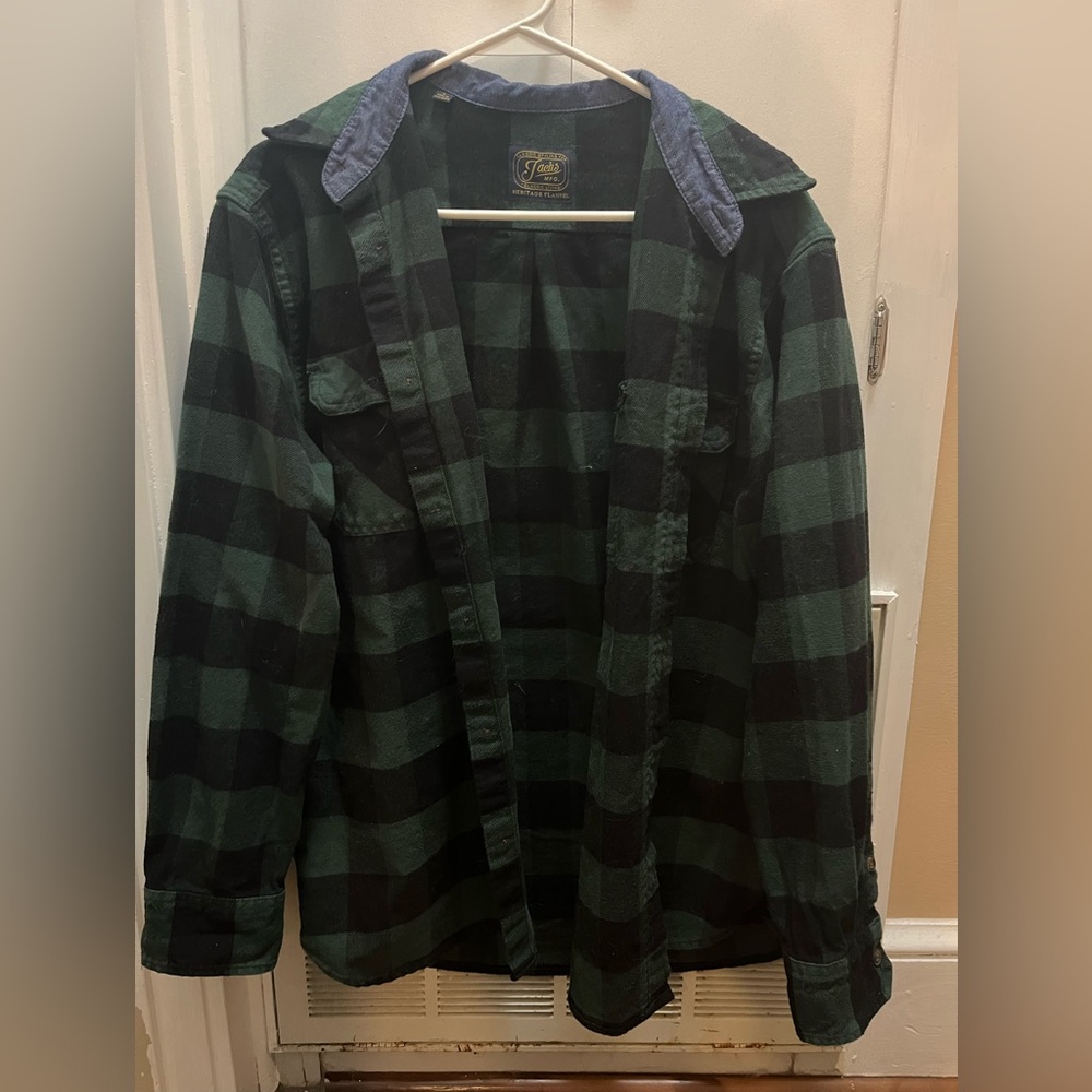 Green and Black Flannel